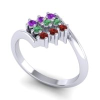 Simple Pave Bypass Navaza Ring