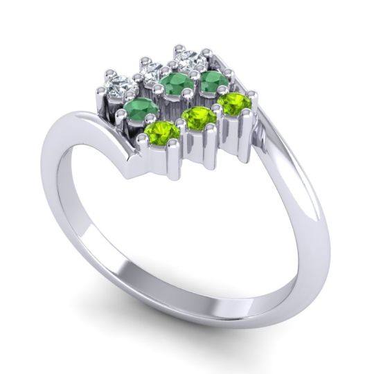 Simple Pave Bypass Navaza Ring