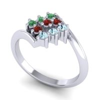 Simple Pave Bypass Navaza Ring