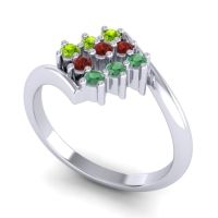 Simple Pave Bypass Navaza Ring