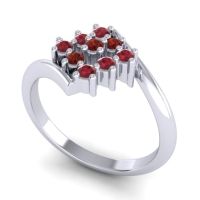 Simple Pave Bypass Navaza Ring