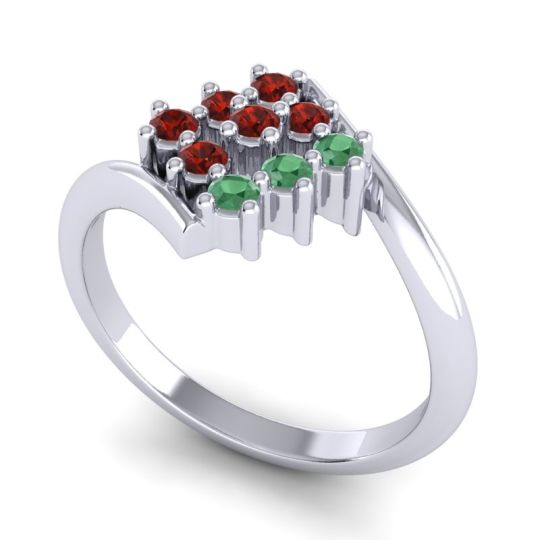 Simple Pave Bypass Navaza Ring