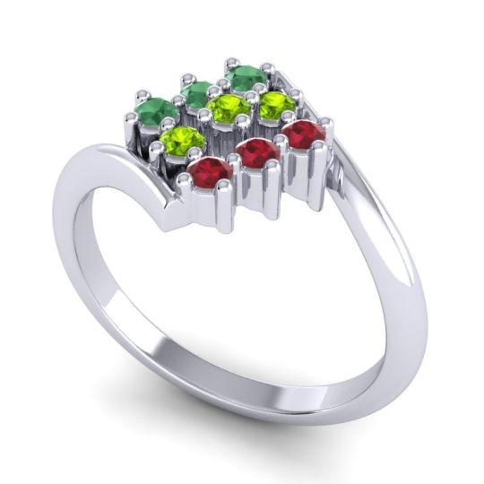 Simple Pave Bypass Navaza Ring