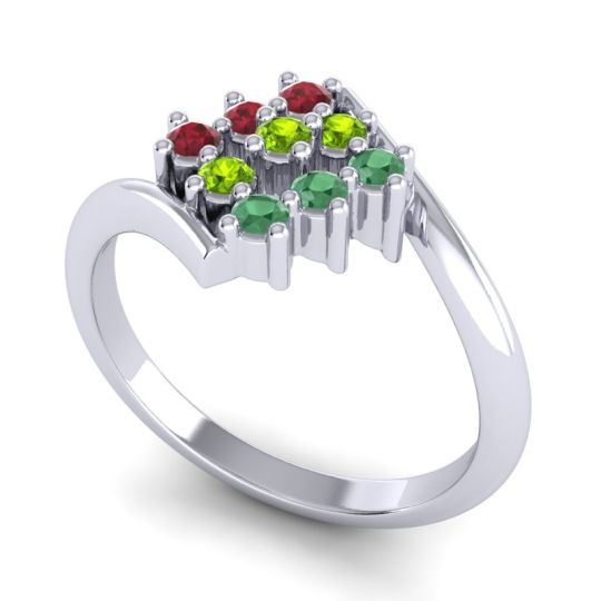 Simple Pave Bypass Navaza Ring