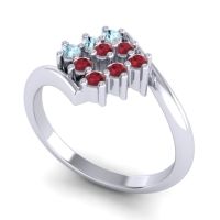 Simple Pave Bypass Navaza Ring