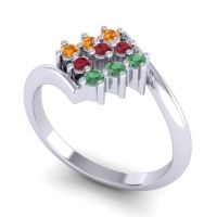 Simple Pave Bypass Navaza Ring