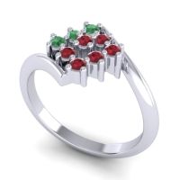 Simple Pave Bypass Navaza Ring