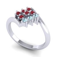 Simple Pave Bypass Navaza Ring