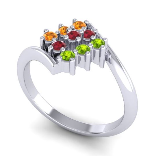 Simple Pave Bypass Navaza Ring