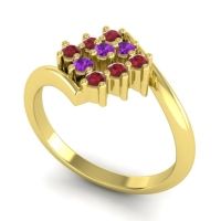 Simple Pave Bypass Navaza Ring