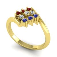 Simple Pave Bypass Navaza Ring