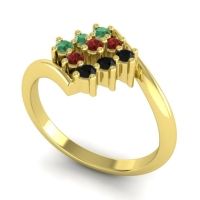 Simple Pave Bypass Navaza Ring