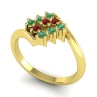 Simple Pave Bypass Navaza Ring