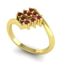 Simple Pave Bypass Navaza Ring