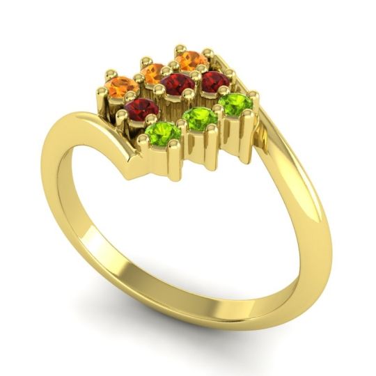 Simple Pave Bypass Navaza Ring