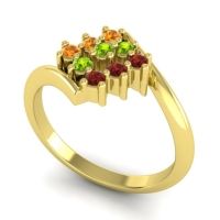 Simple Pave Bypass Navaza Ring