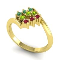 Simple Pave Bypass Navaza Ring