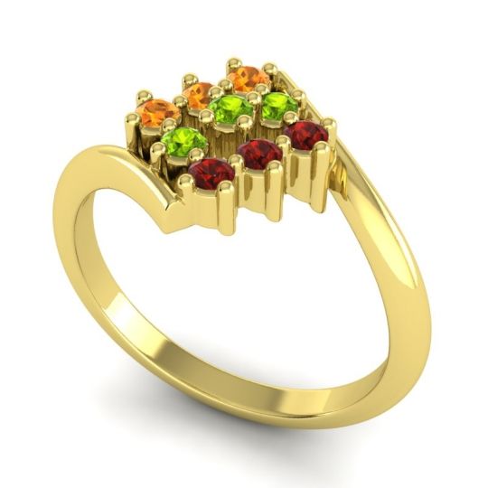 Simple Pave Bypass Navaza Ring