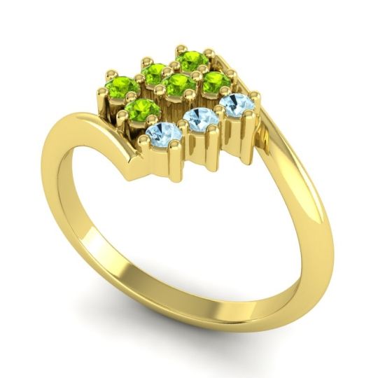 Simple Pave Bypass Navaza Ring