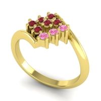 Simple Pave Bypass Navaza Ring