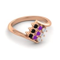 Simple Pave Bypass Navaza Ring