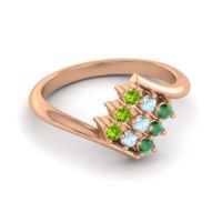 Simple Pave Bypass Navaza Ring