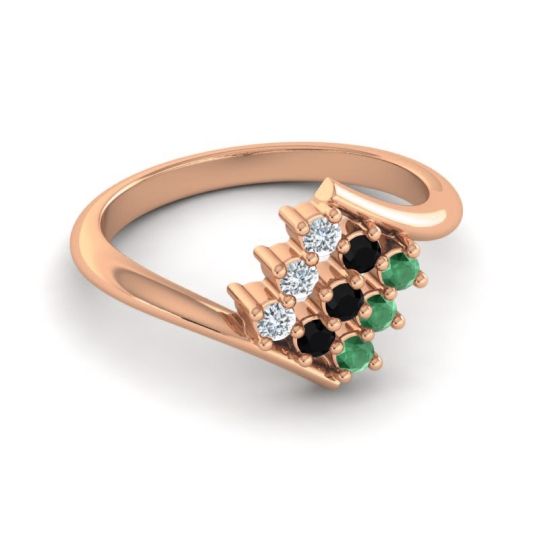 Simple Pave Bypass Navaza Ring