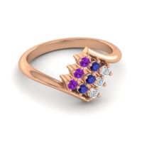 Simple Pave Bypass Navaza Ring