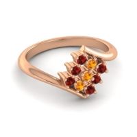 Simple Pave Bypass Navaza Ring