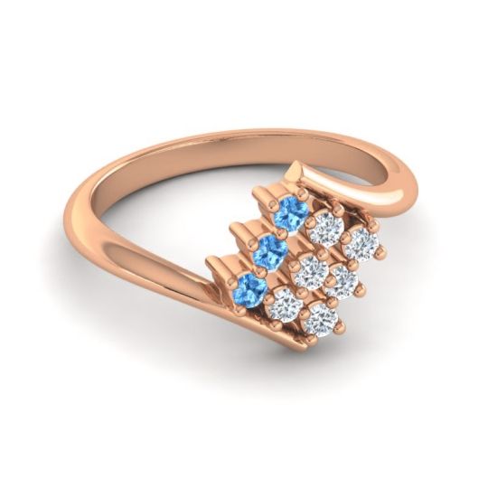 Simple Pave Bypass Navaza Ring