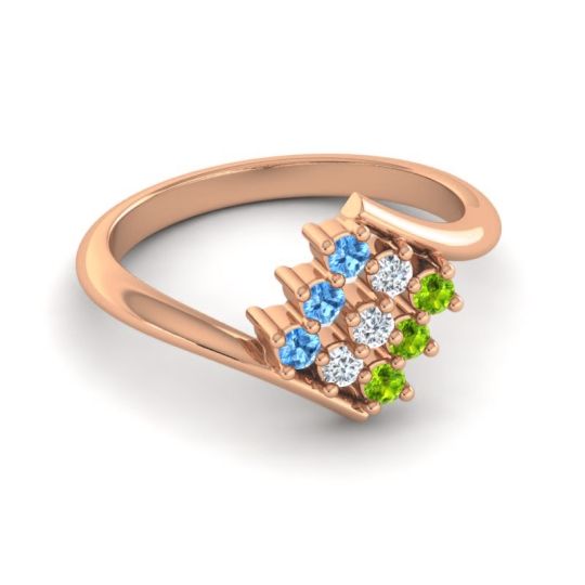 Simple Pave Bypass Navaza Ring