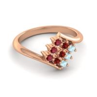 Simple Pave Bypass Navaza Ring