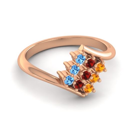 Simple Pave Bypass Navaza Ring