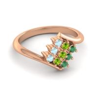 Simple Pave Bypass Navaza Ring