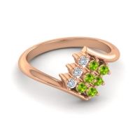 Simple Pave Bypass Navaza Ring