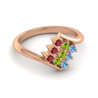 Simple Pave Bypass Navaza Ring