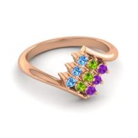 Simple Pave Bypass Navaza Ring