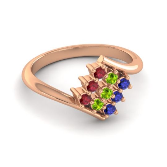 Simple Pave Bypass Navaza Ring