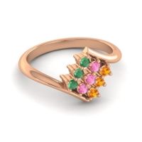 Simple Pave Bypass Navaza Ring