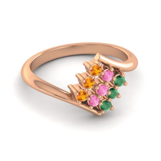 Simple Pave Bypass Navaza Ring