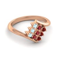 Simple Pave Bypass Navaza Ring