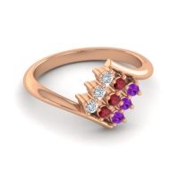 Simple Pave Bypass Navaza Ring