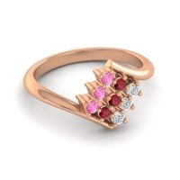 Simple Pave Bypass Navaza Ring