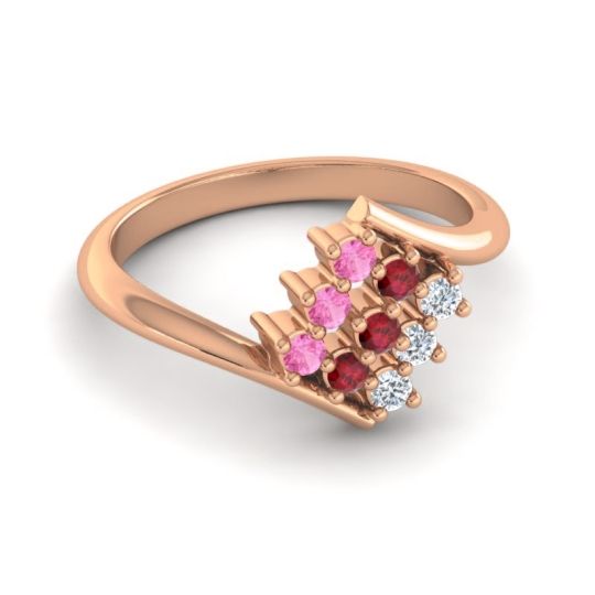 Simple Pave Bypass Navaza Ring