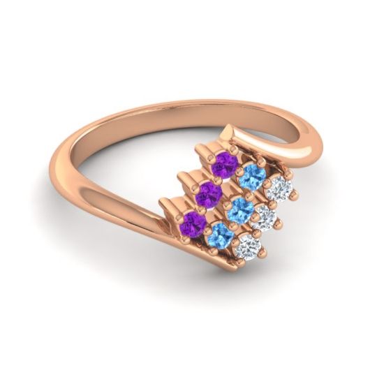 Simple Pave Bypass Navaza Ring