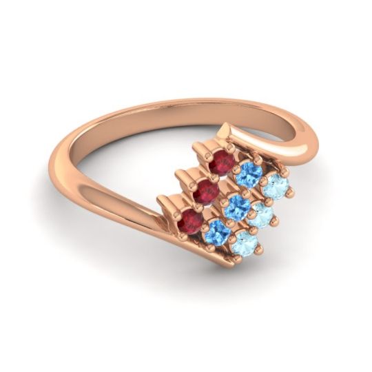 Simple Pave Bypass Navaza Ring