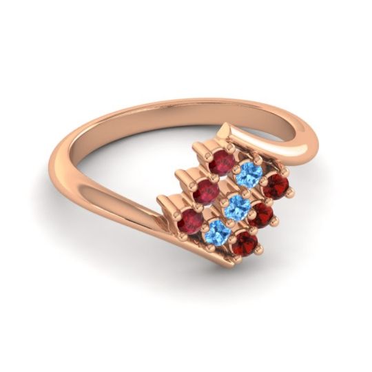 Simple Pave Bypass Navaza Ring