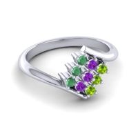 Simple Pave Bypass Navaza Ring