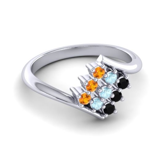 Simple Pave Bypass Navaza Ring