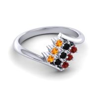 Simple Pave Bypass Navaza Ring